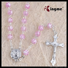Glass beads rosary